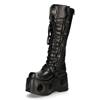 Laars, hoge schoen, High Boot M. 272-S2 zwart met zool met gaten- Rock, Metal Product image